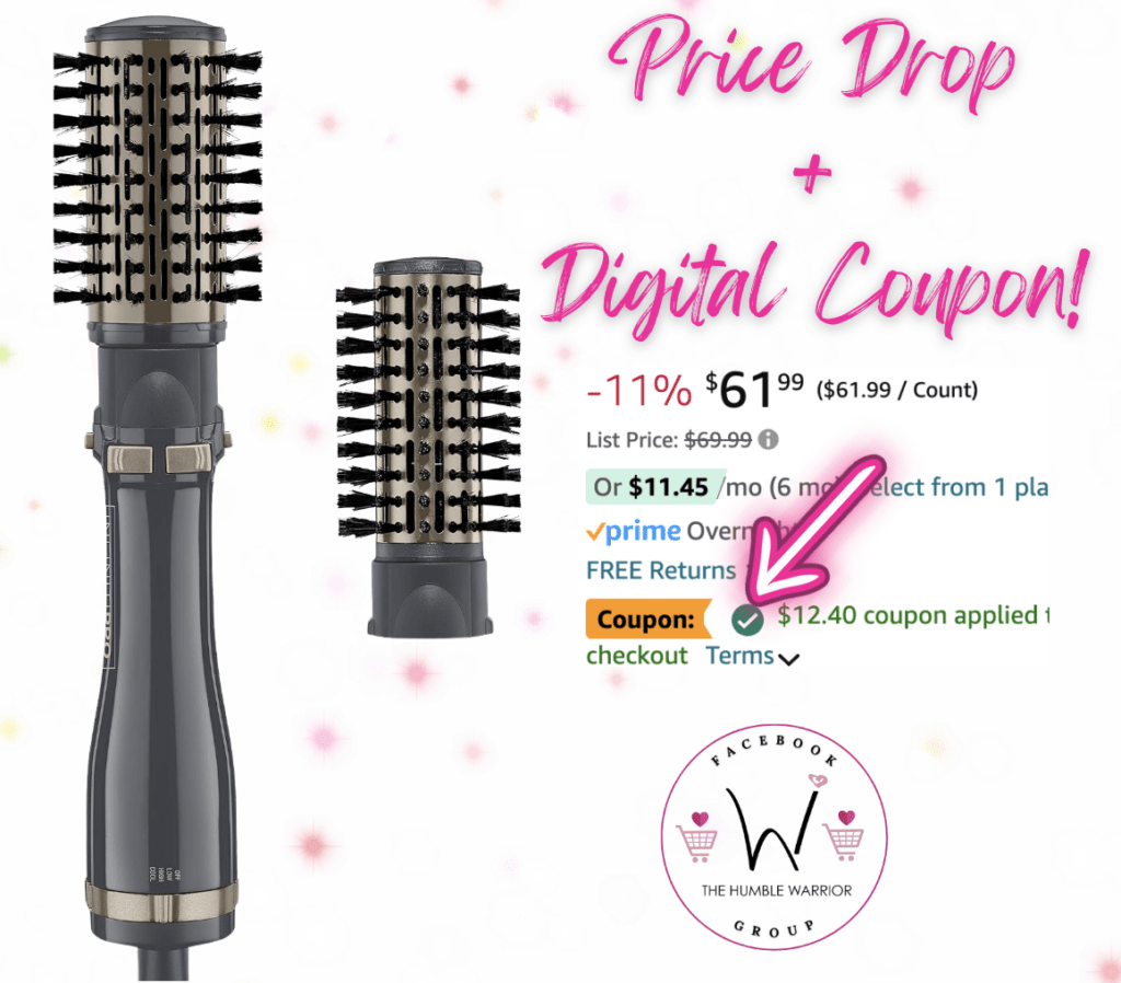 The INFINITIPRO BY CONAIR Hot Air Spin Brush Set!